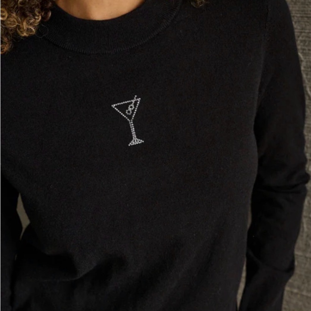Elan Martini Sweater in Black or White, Sizes XS and S NWT - Picture 2 of 9
